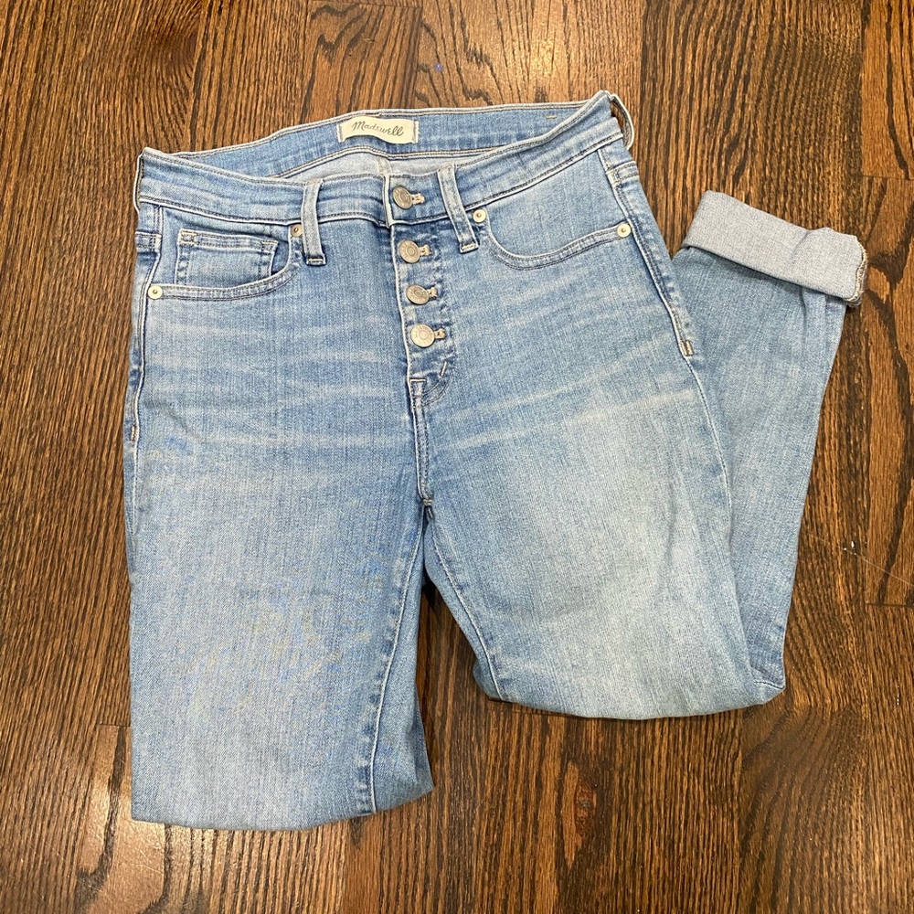 Madewell 9” High-Rise Skinny Crop